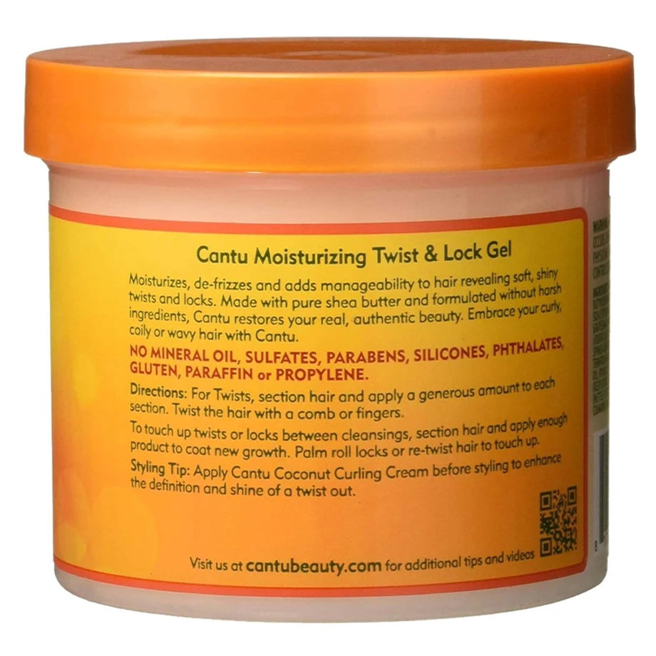 Cantu Moisturizing Twist & Lock Gel (370gm)