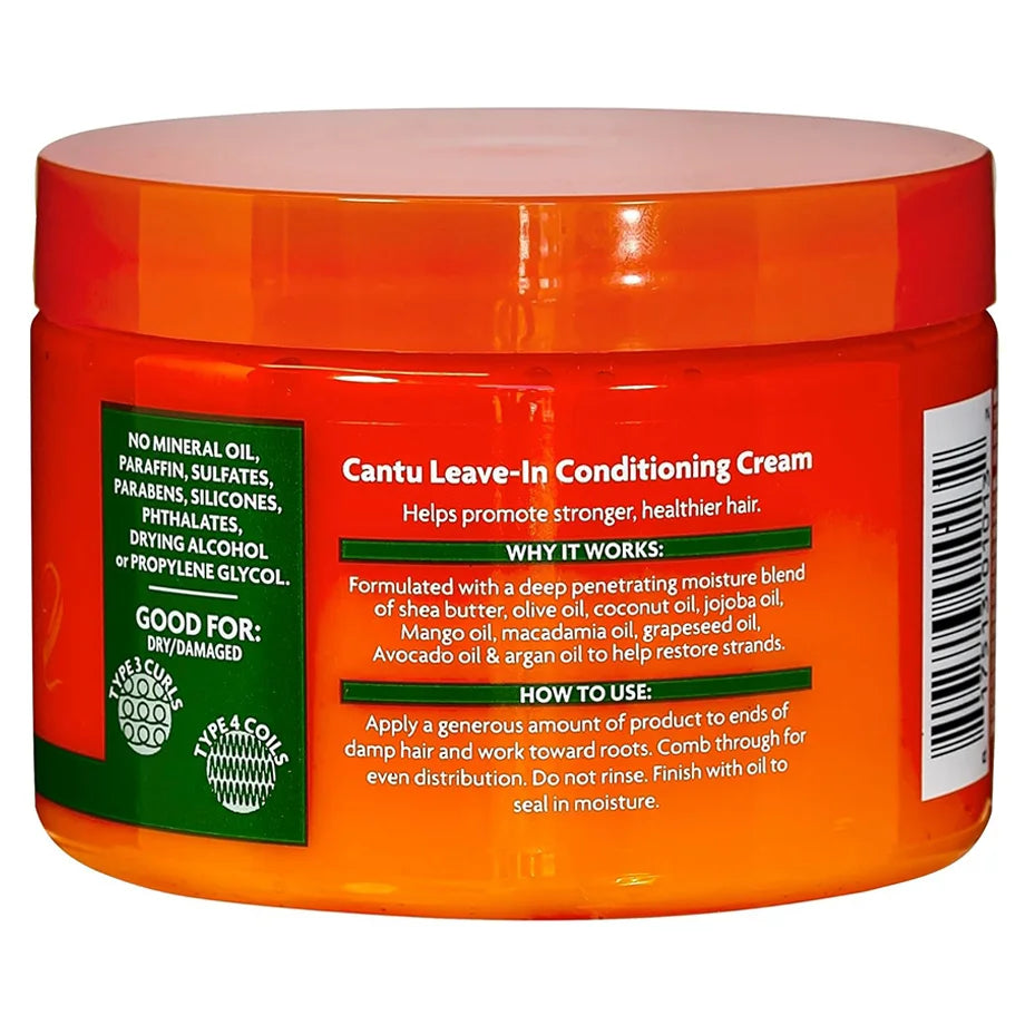 Cantu Natural Leave-In Conditioning Cream (340ml)