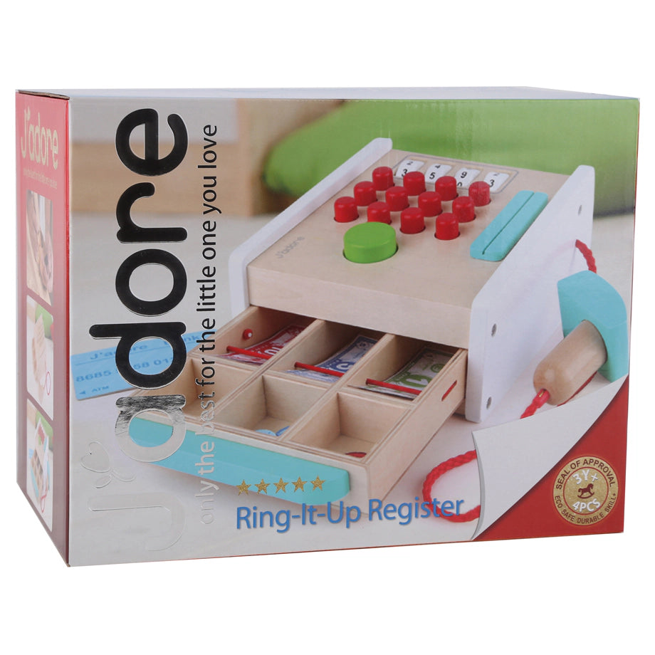 J’Adore Ring-It-Up Register Kids Play Cash Register