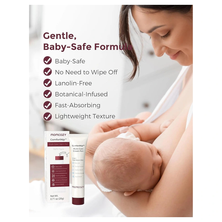 Momcozy Comfort Nip Cooling Comfort & Touch Free Nipple Cream Refill
