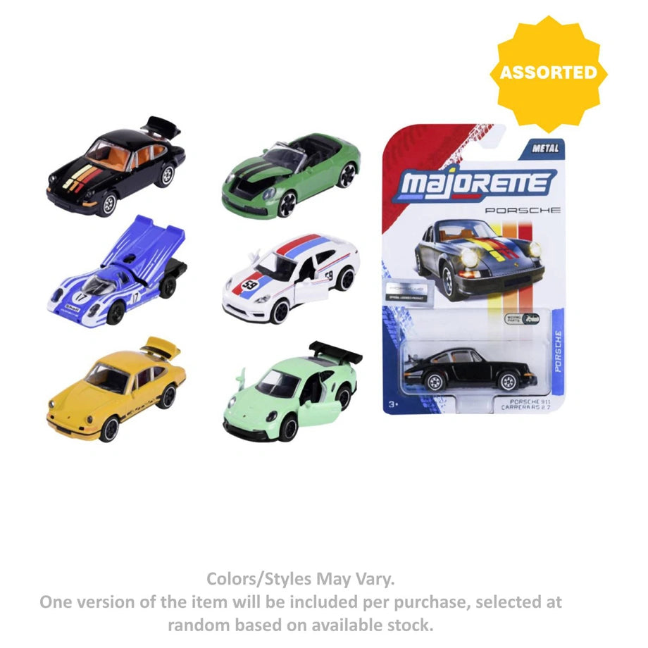 Majorette Metal Porsche Premium Die-cast Car (1:64, Assorted)