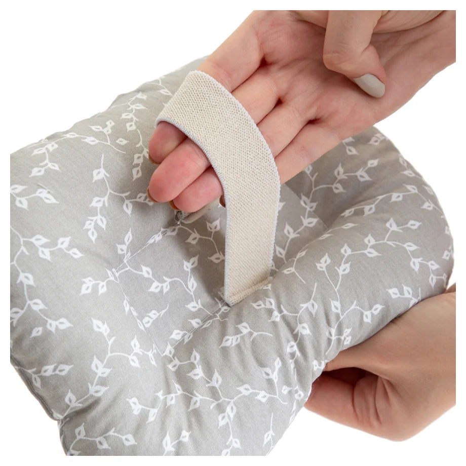 Babyjem Breastfeeding Pillow Grey Flower