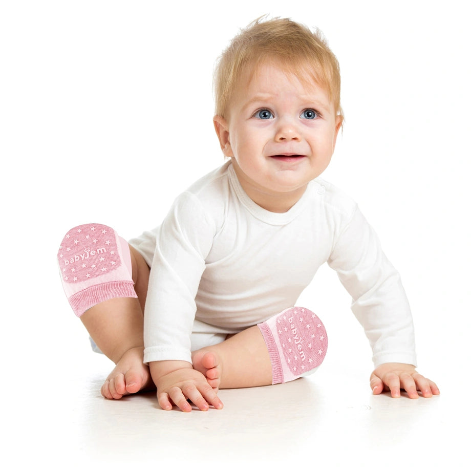 Babyjem Soft Knee Pad (Pink), 6 Months+