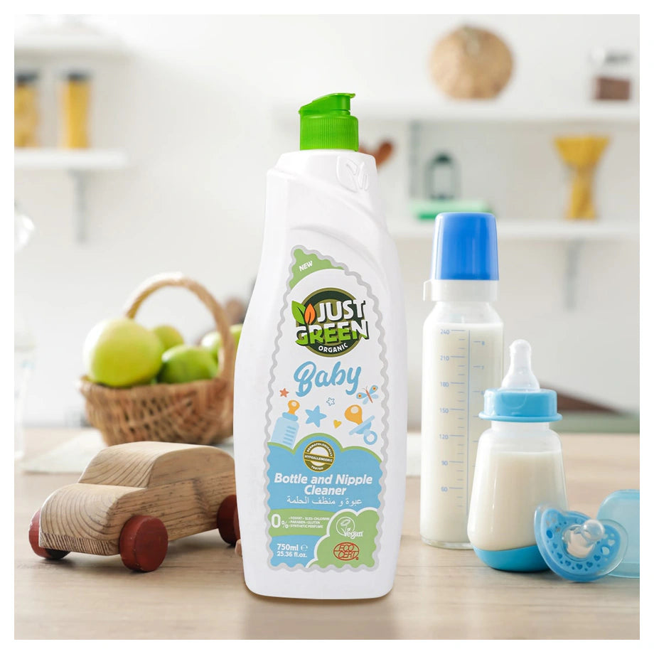 Just green organic Baby Bottle & Nipple Cleanser 750ml