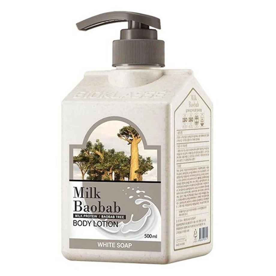 Milk Baobab Body Lotion White Soap (500ml)