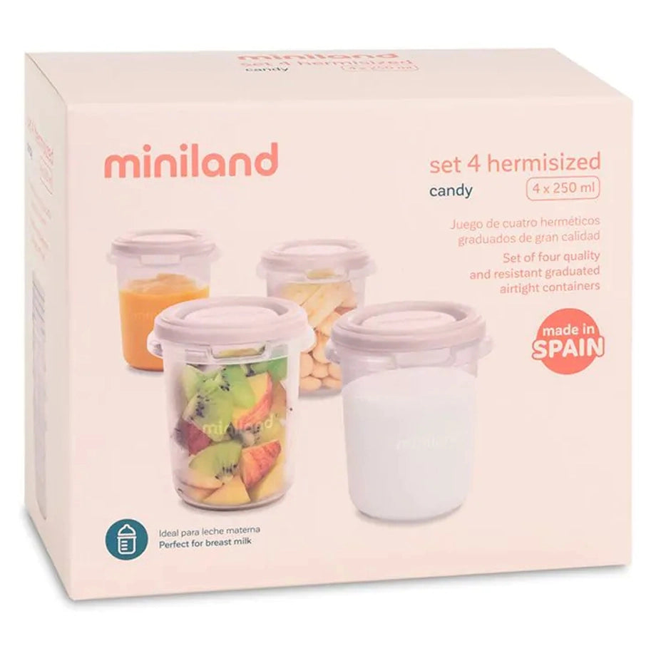Miniland Set 4 Hermisized Candy 250Ml