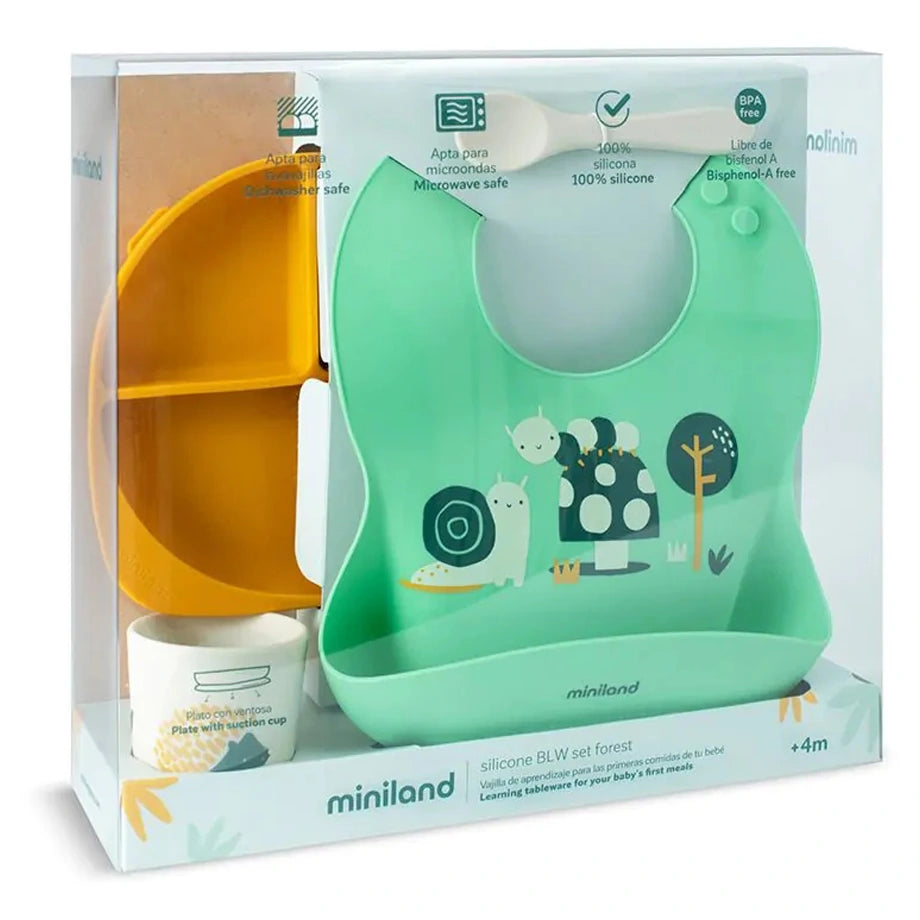 Miniland Tableware For Blw Set Garden