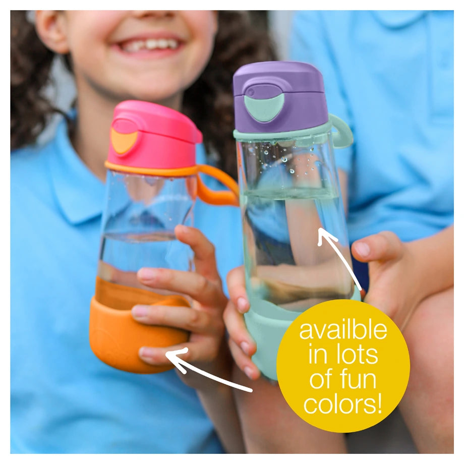 B.Box Sports Spout Bottle 450ml (Lilac Pop)