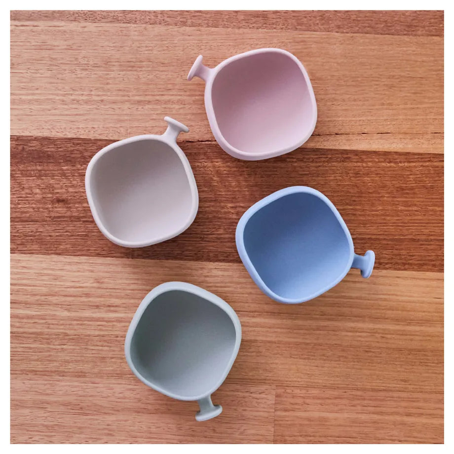 B.Box Silicone Bowl With Lid (Latte)