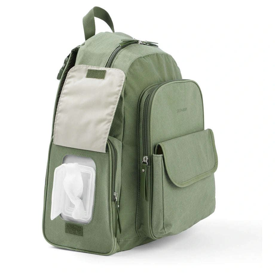 Skip Hop Luna Diaper Backpack (Sage)
