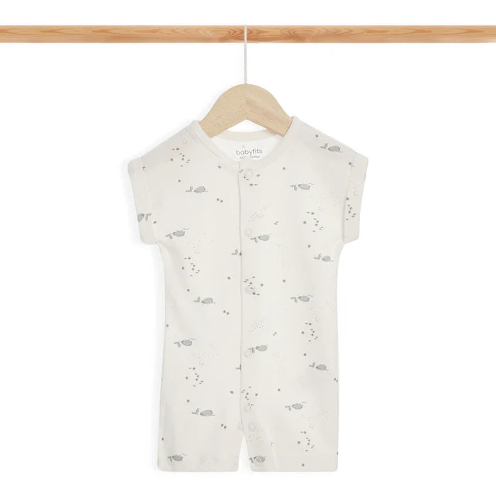 Babyfits Organic Cotton Sleepsuits Dino Pack of 3