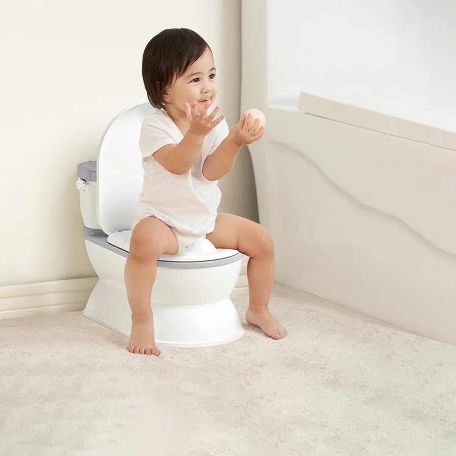 Little Angel Baby Potty Chair Trainer (Grey)