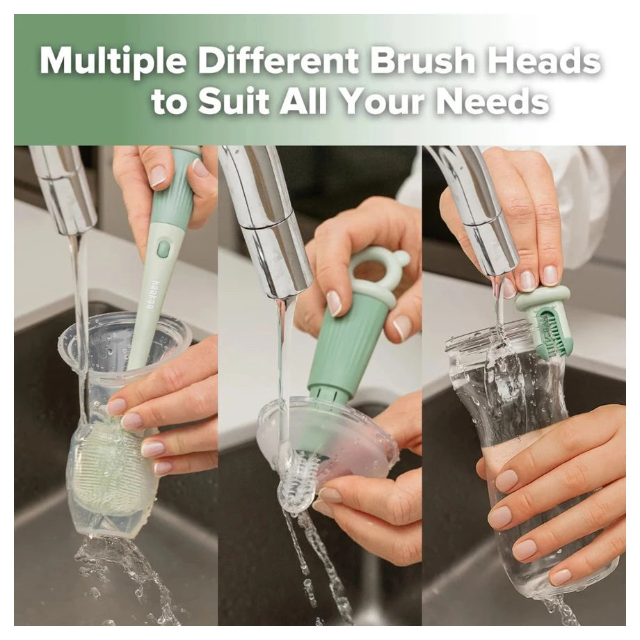 Haakaa 5-In-1 Cleaning Brush Set