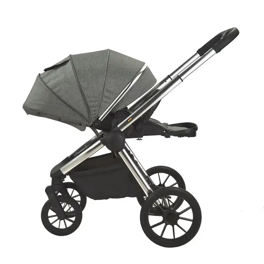 Gokke Reversible Baby Stroller (Grey & Silver)