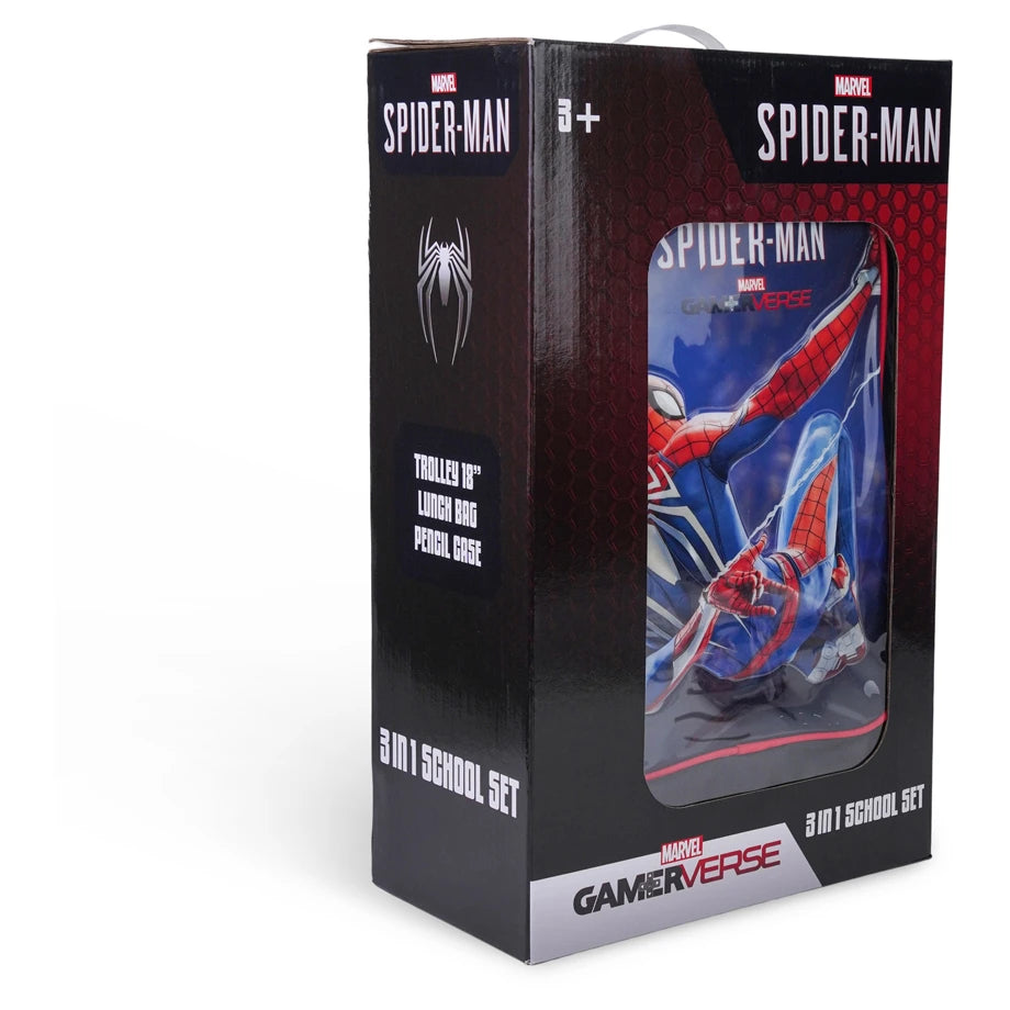 Marvel Spiderman 3 In 1 Trolley Set 18"