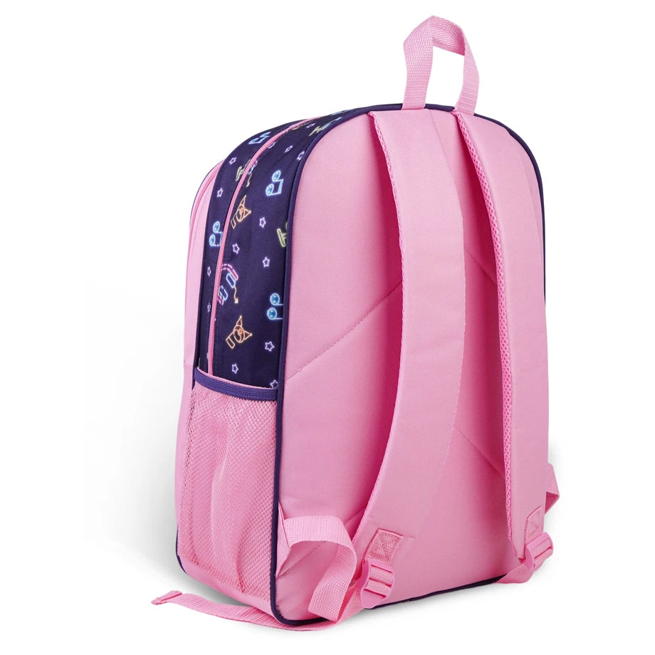 Sanrio Kuromi Check The Beat 5 In 1 Backpack Set 18"