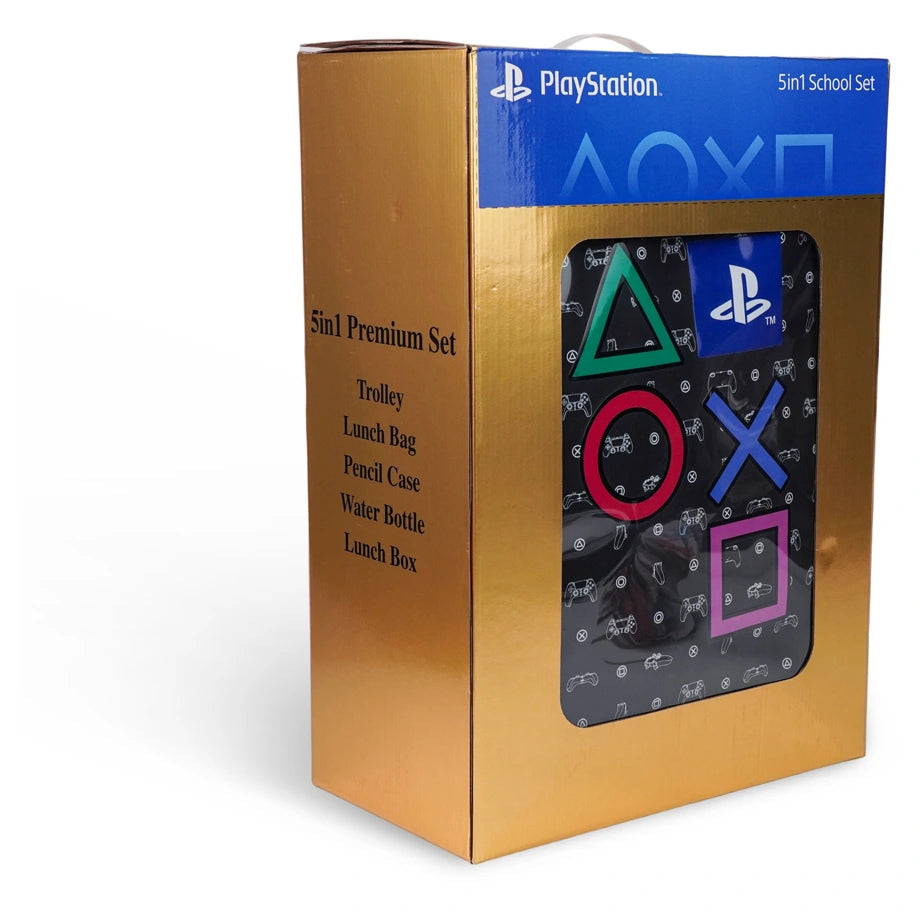 Sony Playstation My Playstation 5 In 1 Premium Trolley Set 18"