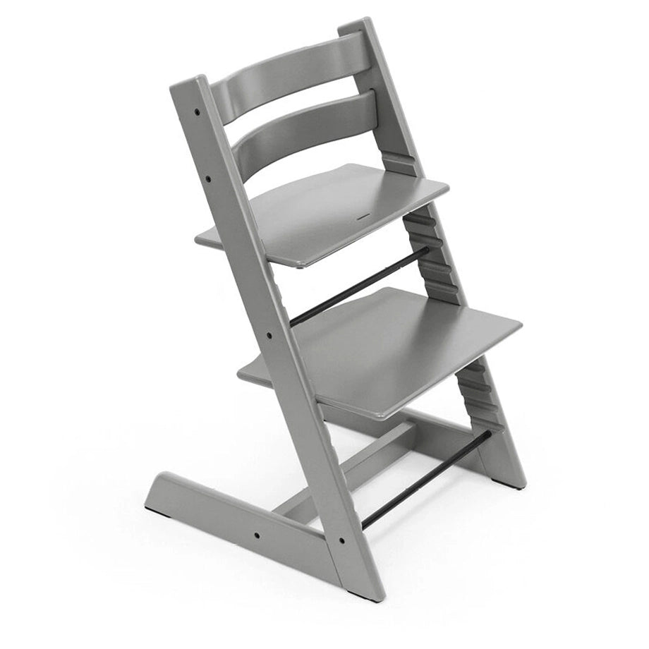 Stokke Tripp Trapp Stormgrey + Baby Set + Cushion (Nordic Grey)