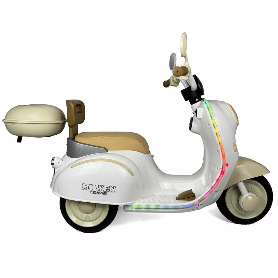 Ride On Scooty (White)