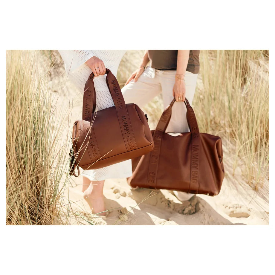 Childhome Mommy Bag Signature (Simili Dark Brown)