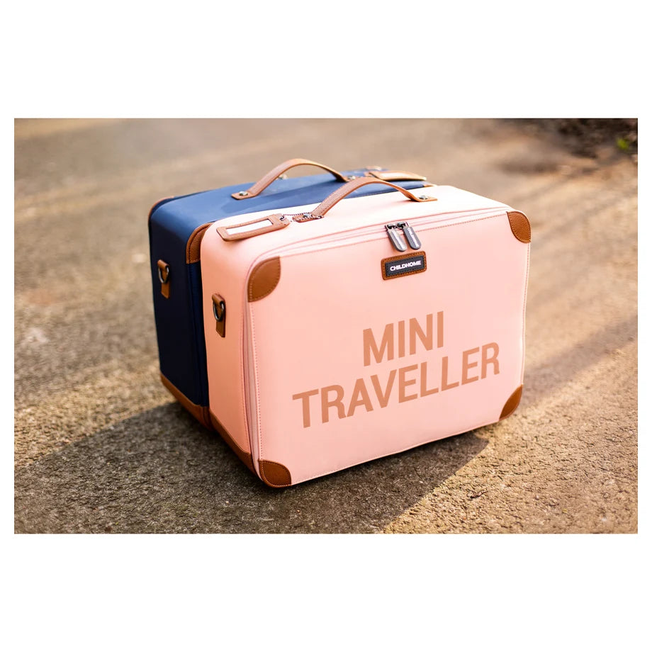 Childhome Mini Traveller Kids Suitcase (Pink Copper)