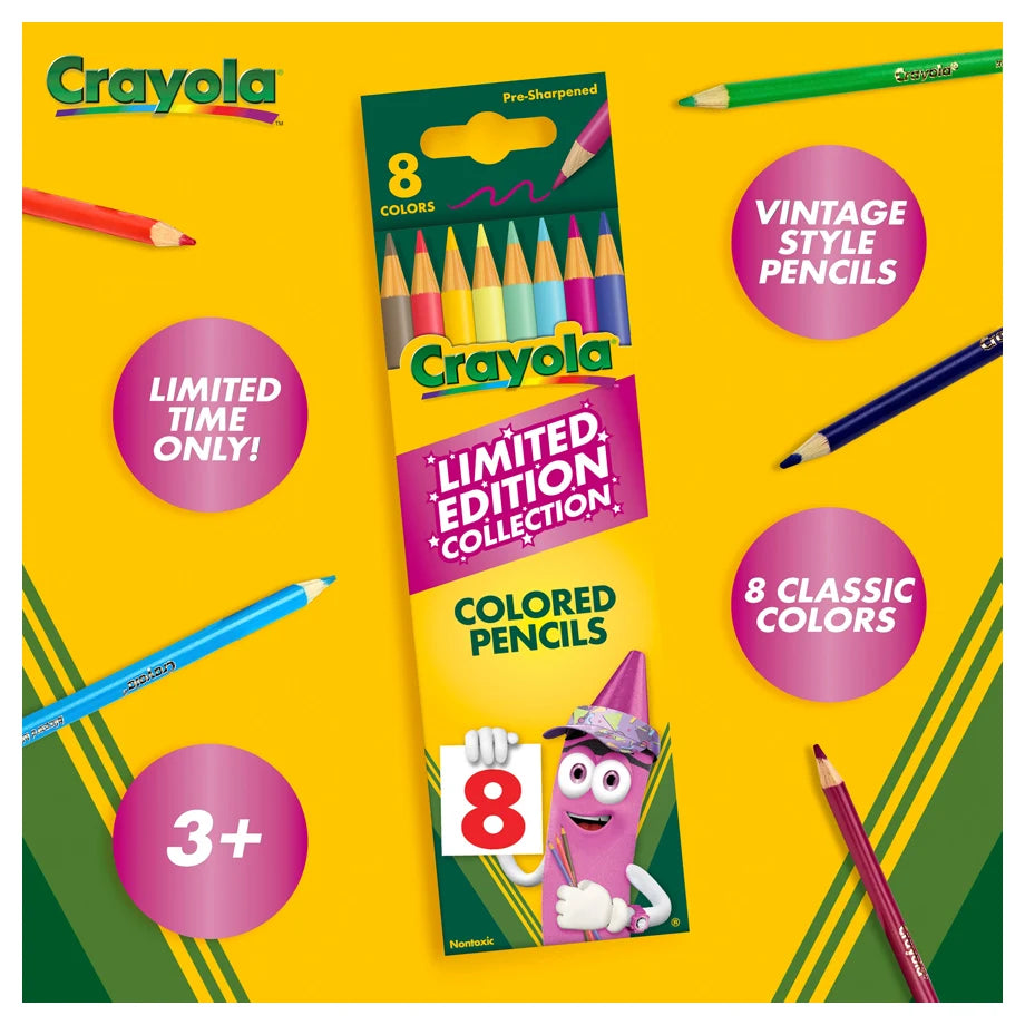 Crayola 8 Ct. Colored Long Pencils (2025 Only)