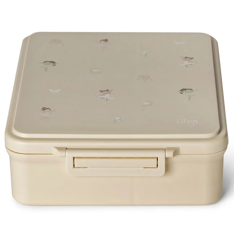 Citron Grand Lunchbox with Food Jar Ballerina