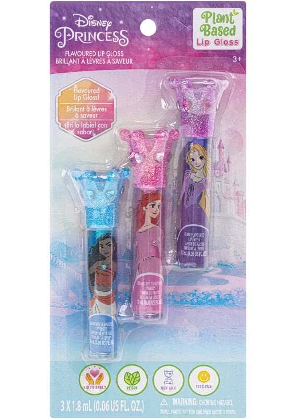 Townley Girl 3 Pk Crown Lip Gloss Plant Based