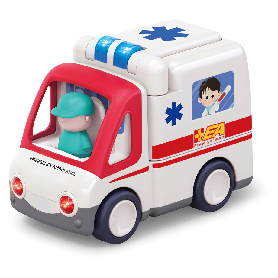 Hola Toys Ambulance With Lights And Music