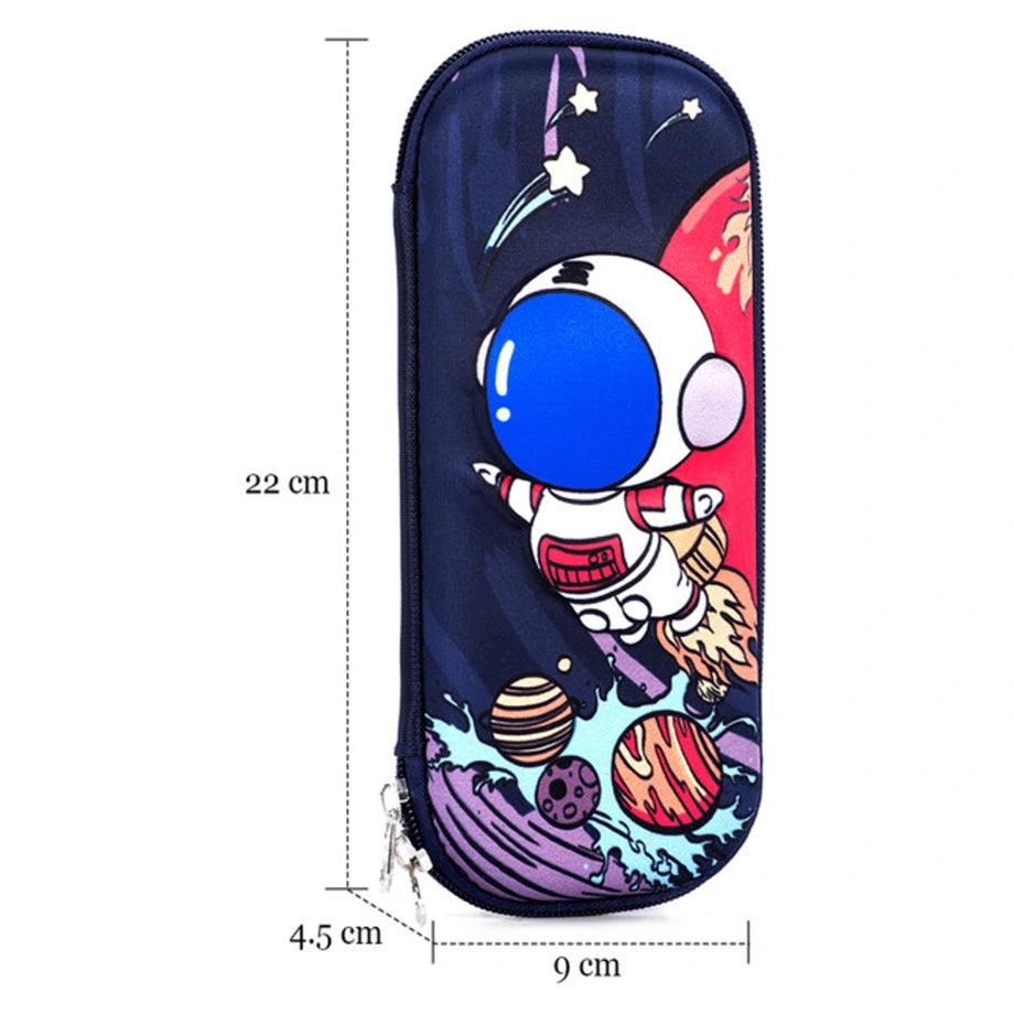 Eazy Kids 3D Astronaut Pencil Case (Blue)