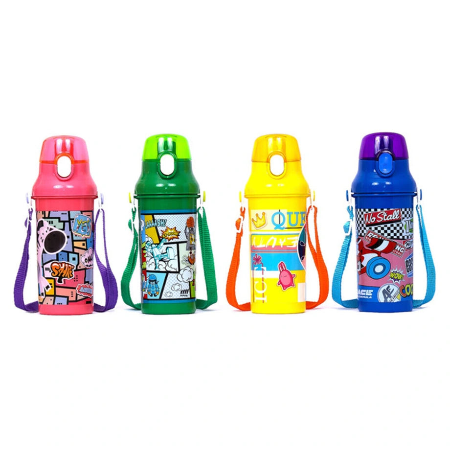 Eazy Kids Water Bottle 600ml (Blue)