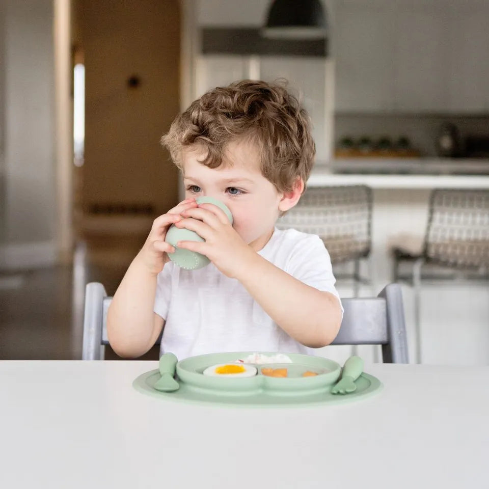 ezpz Mini Feeding Set (Sage)