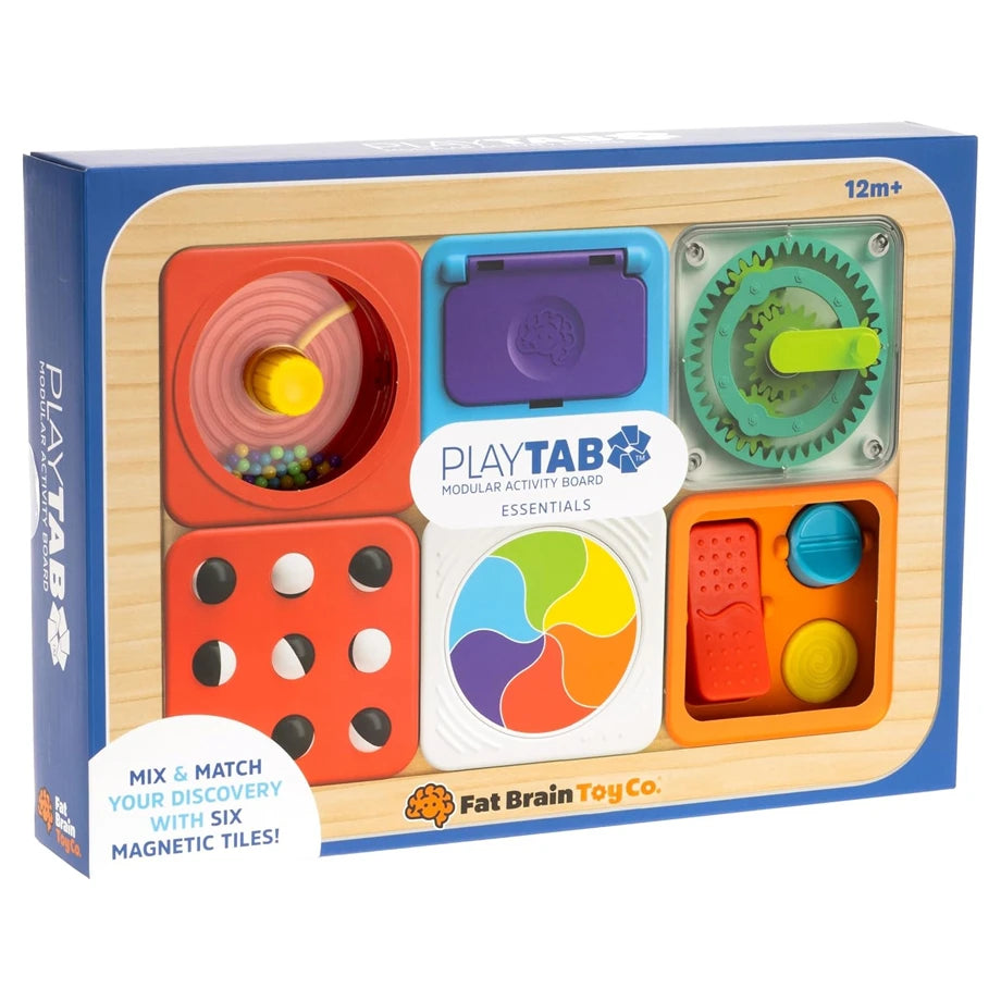 Tomy Fat Brain Toys Playtab Sensory Set 3 Modular Sensory Activity Panel
