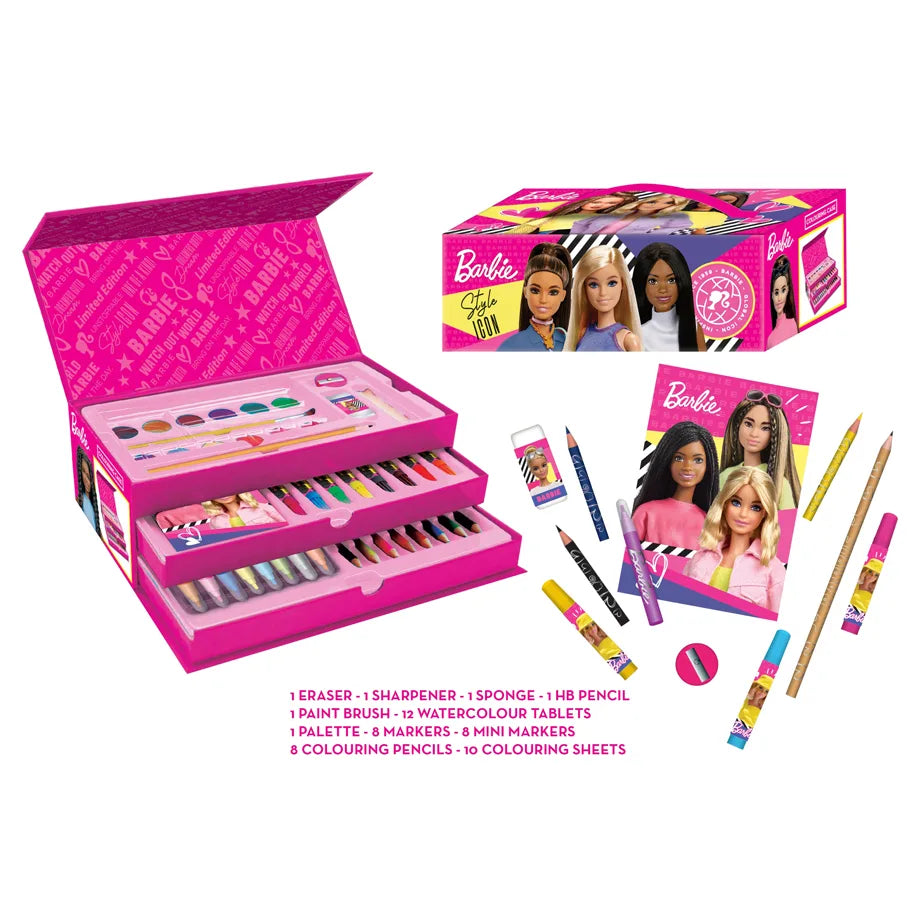 Barbie Coloring Case