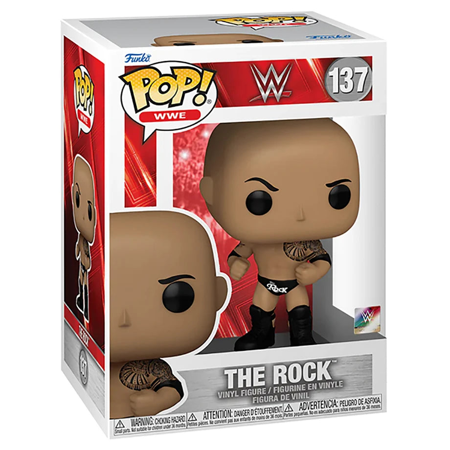 Funko POP WWE The Rock Vinyl Figure (10 cm)