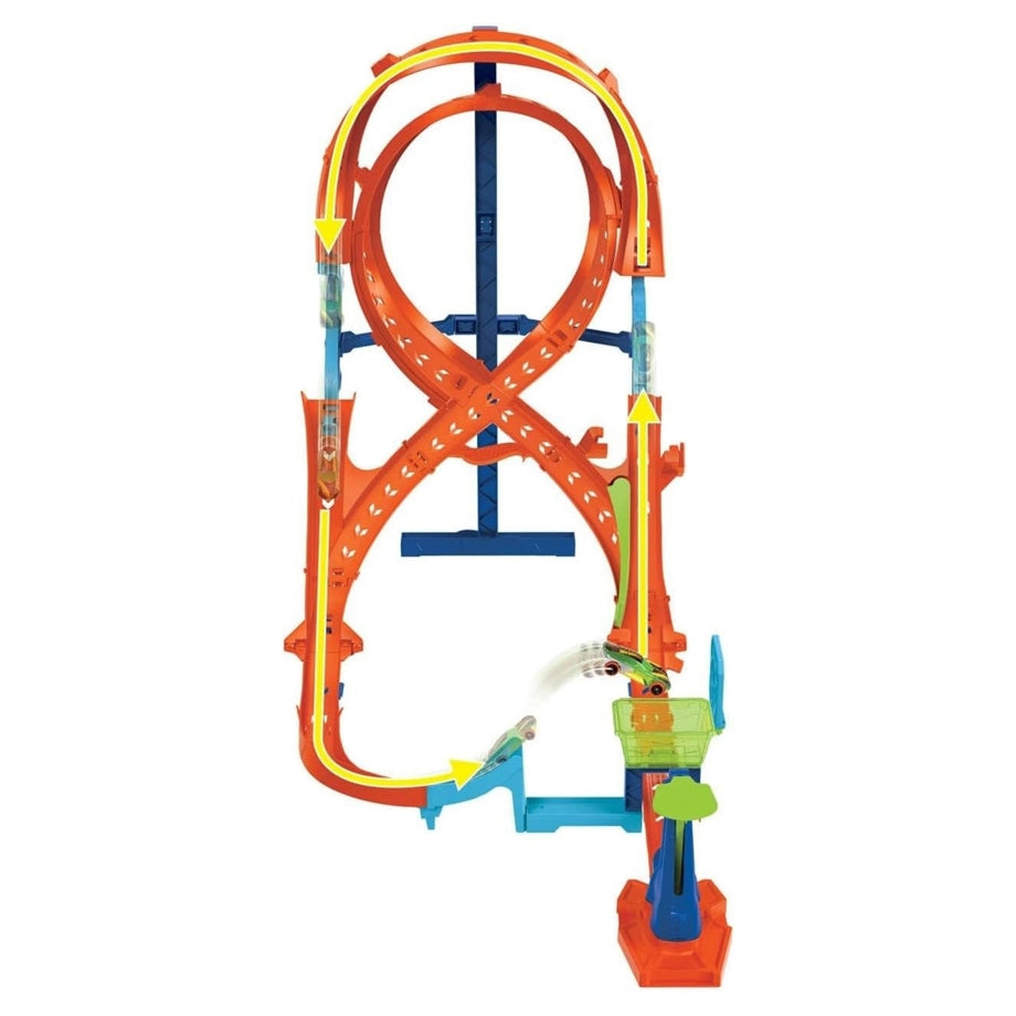 Hot Wheels Action Vertical-8 Jump Track Set