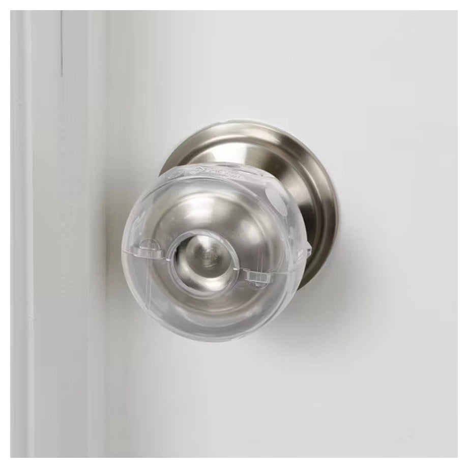 Safety 1st Parent Grip Doorknob Covers 3 pack (Crystal Clear)