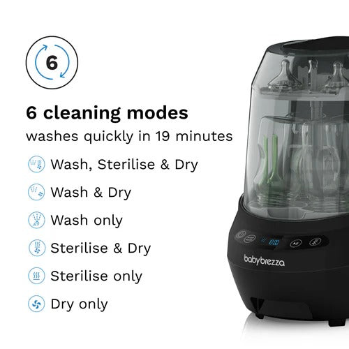 Baby Brezza Bottle Washer Pro (Black)