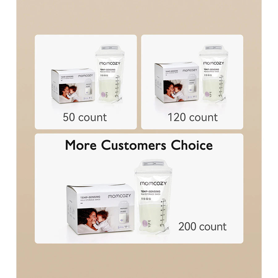 Momcozy Breastmilk Bag 50Pcs