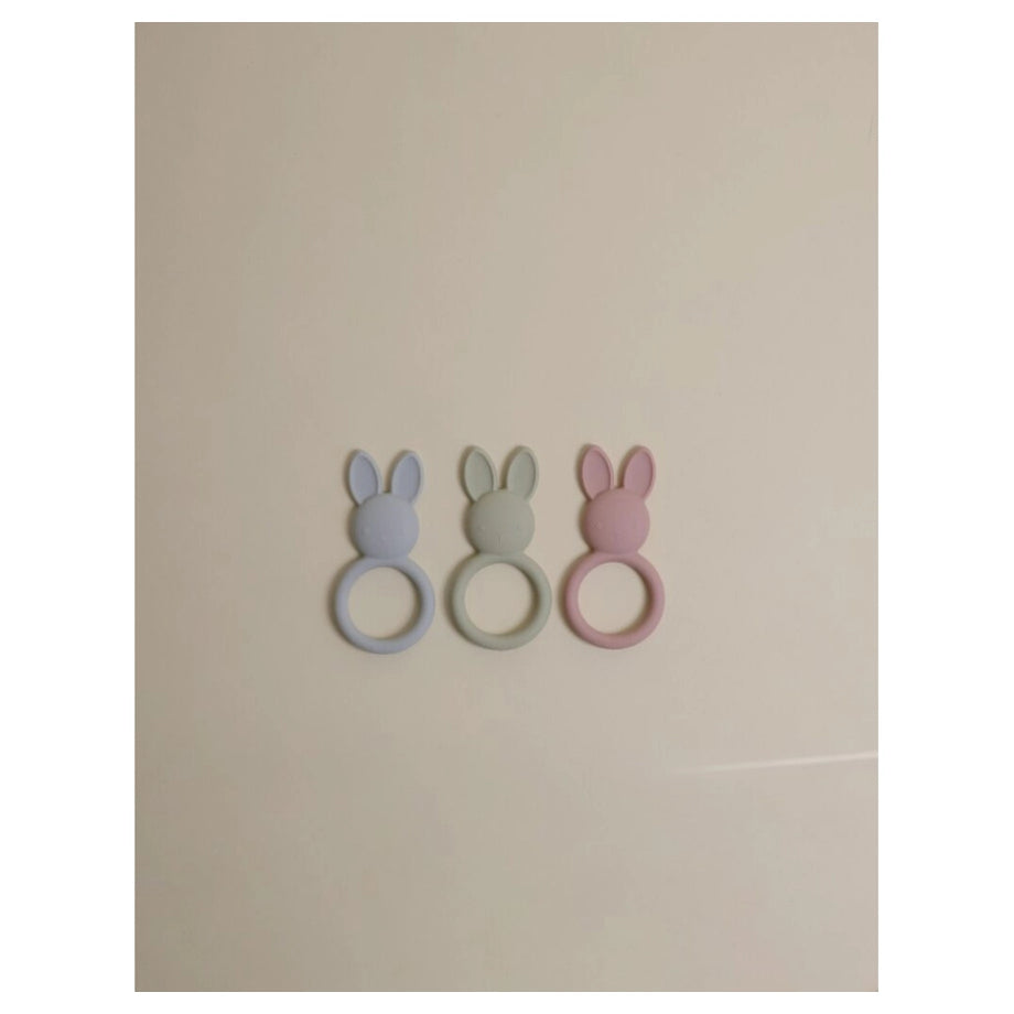 Mushie Teether (Bunny Sage)