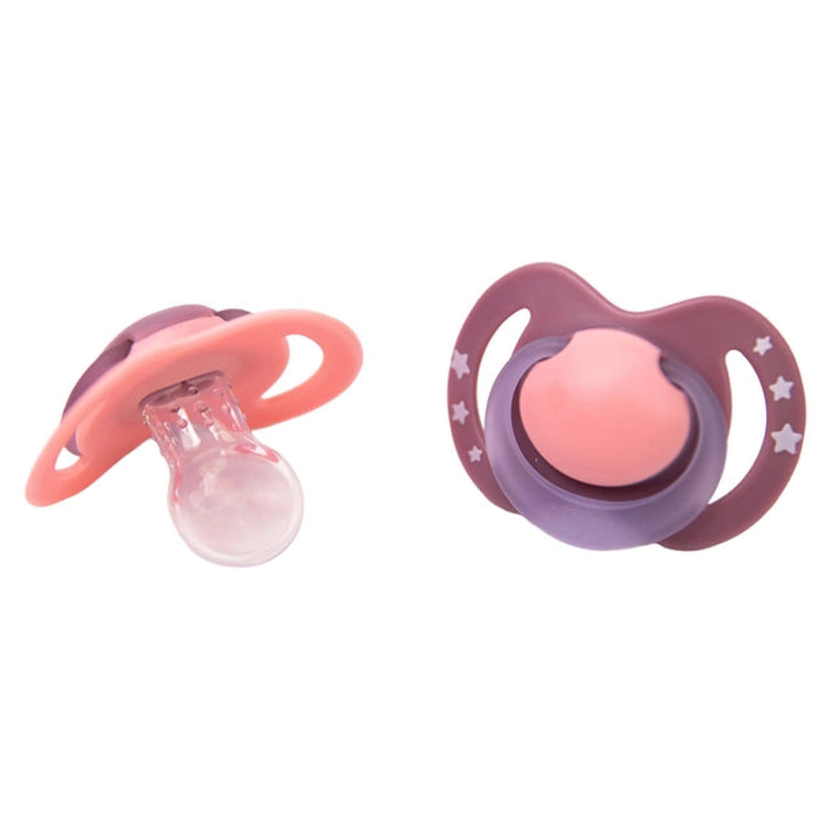 Nuby Night Soothers (Pink), 18-36 Months (2 Pack)
