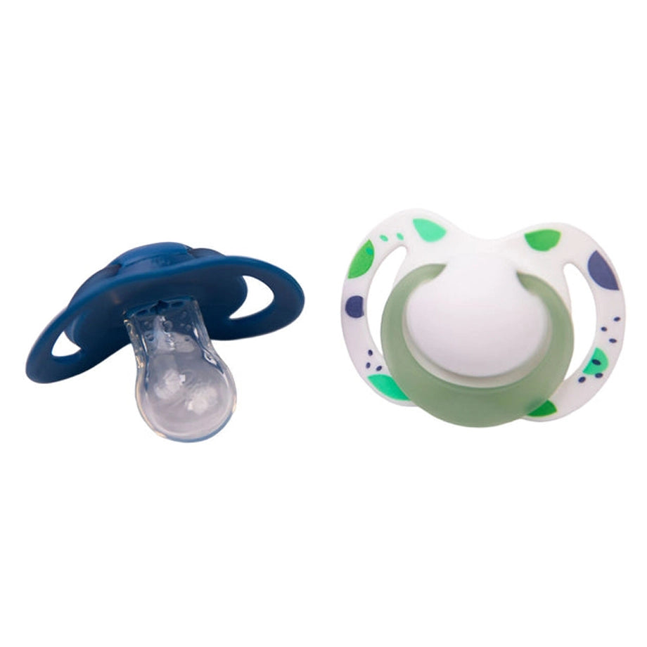 Nuby Night Soothers (Blue) 6-18 Months (2 Pack)