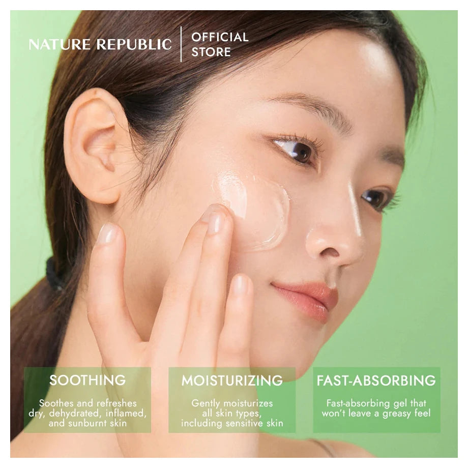 Nature Republic Soothing & Moisture Aloe Vera 92% Soothing Gel (300 ml)
