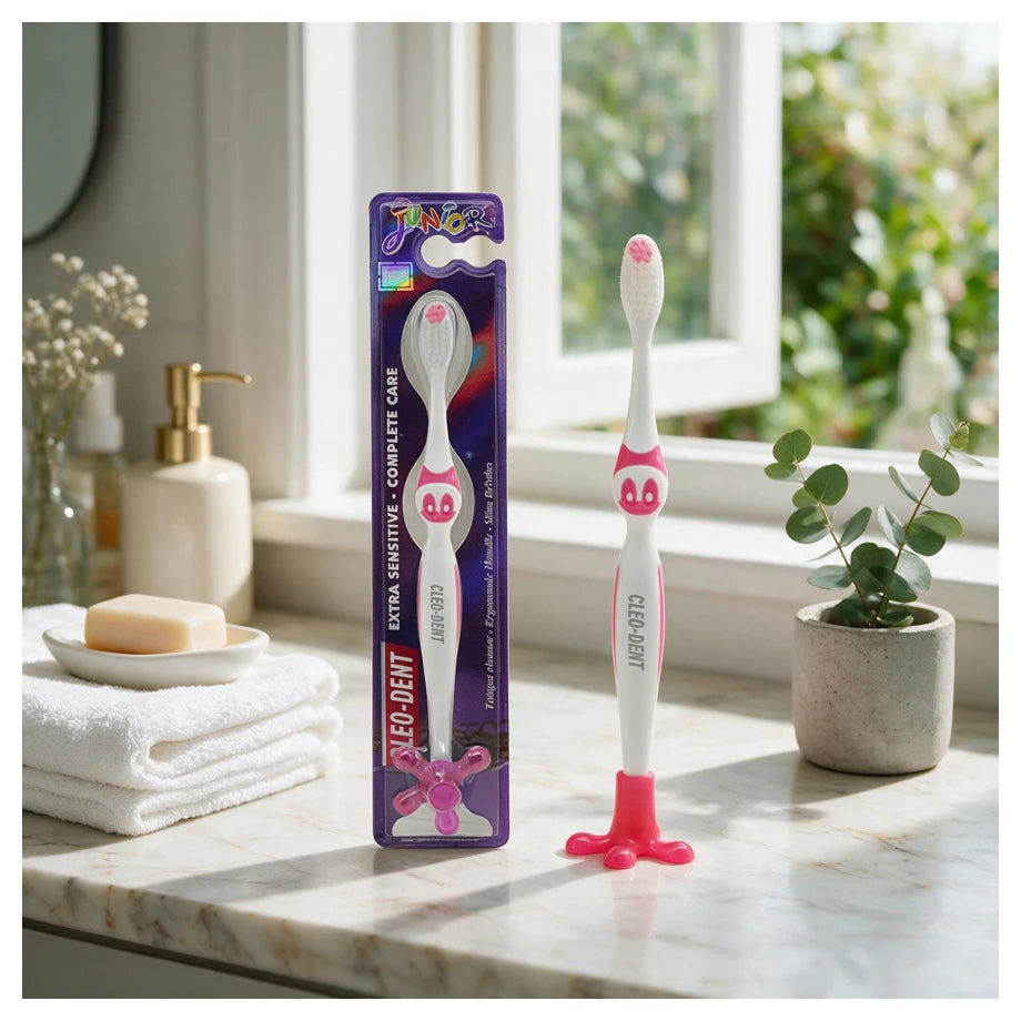 Cleo-Dent Kids Toothbrush (Medium)