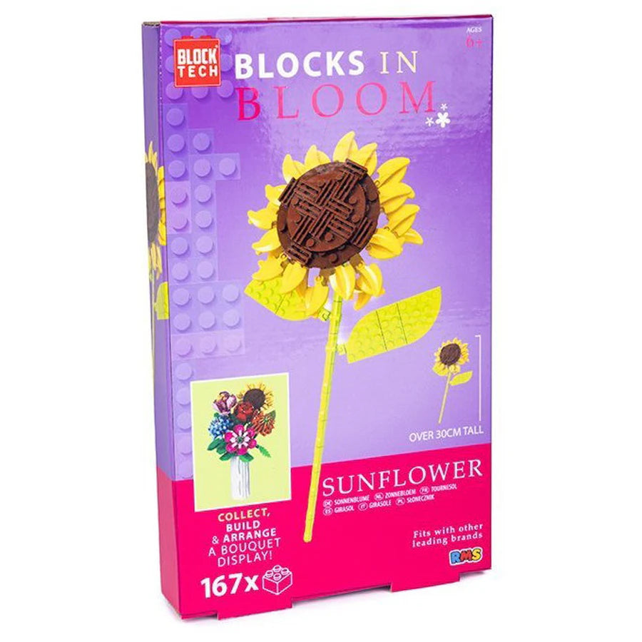 RMS Blocks In Bloom Building Blocks Sunflower