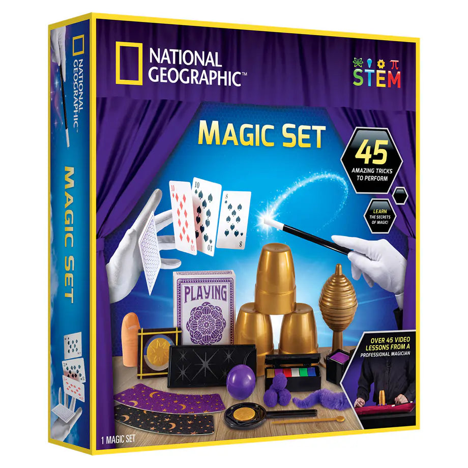 National Geographic Magic Set 45 Tricks
