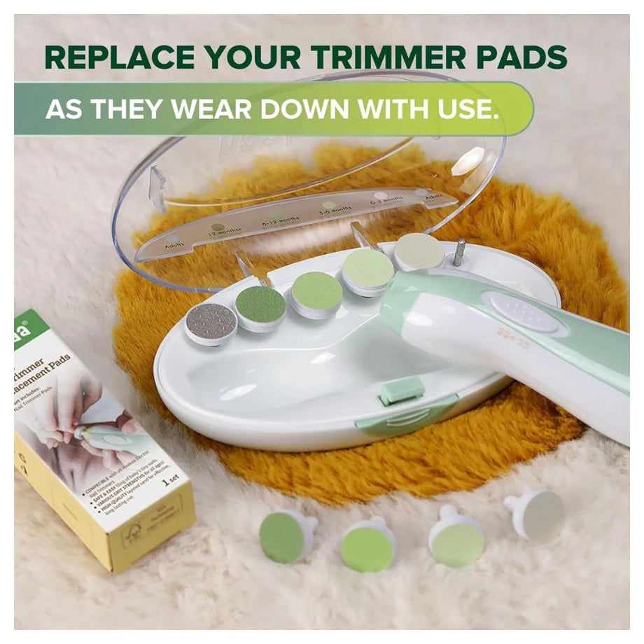 Haakaa Baby Nail Care Set Replacement Pads (Meadow)