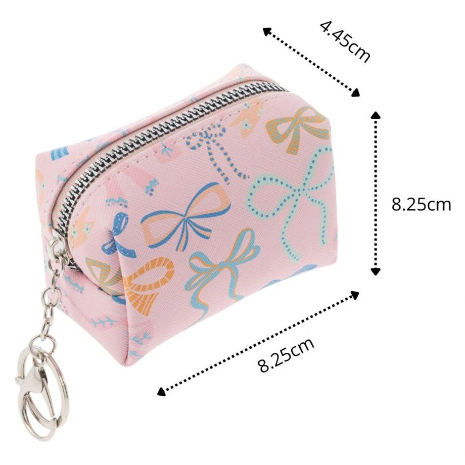 Stephen Joseph Bag Charm Zipper Pouch (Bows)
