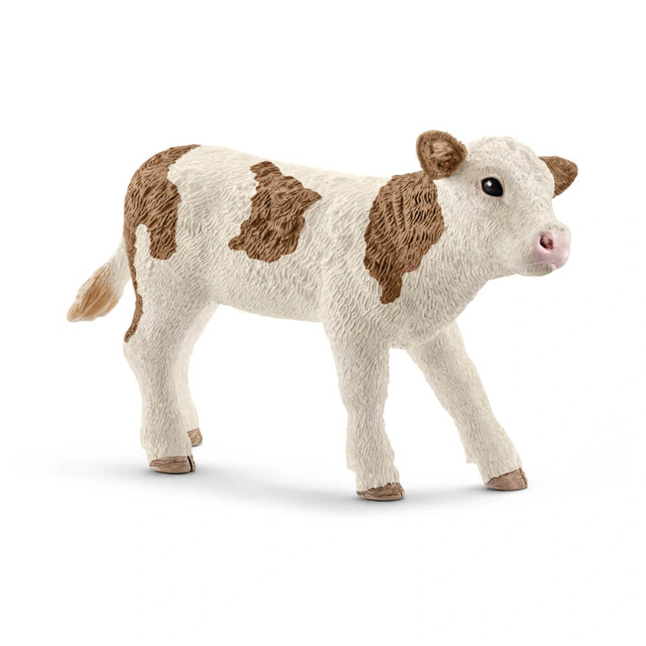 Schleich Farm World Simmental Calf Figure