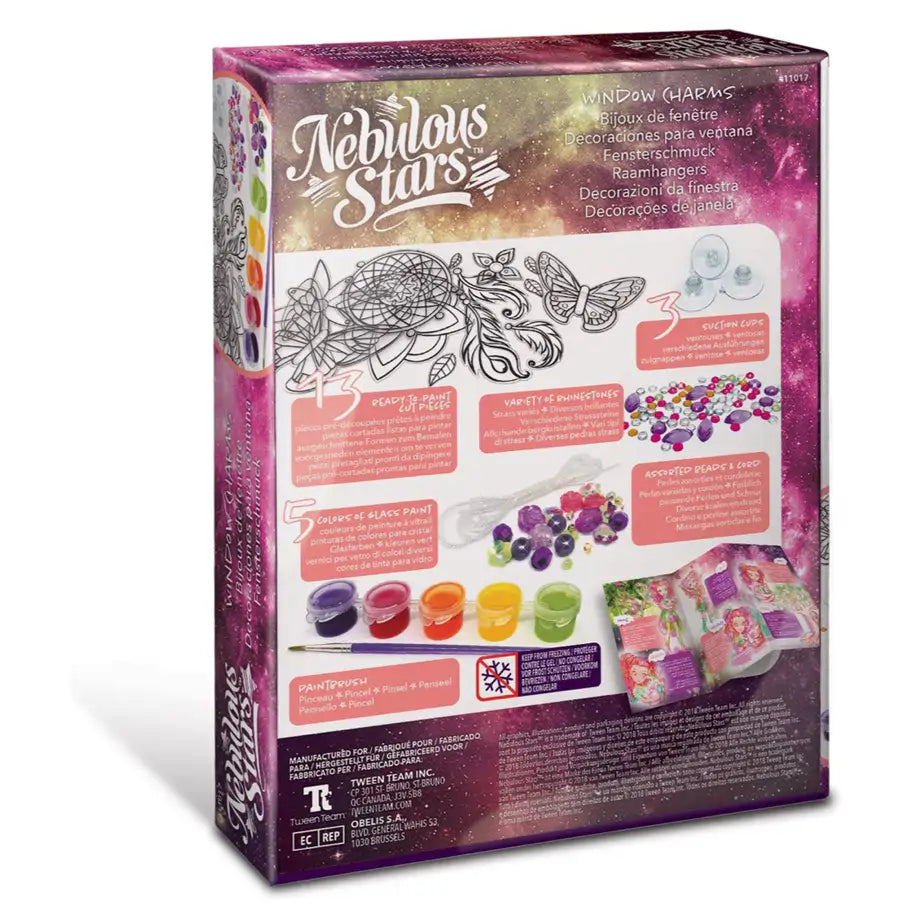 Tween Tea Nebulous Stars Window Charms Craft Kit